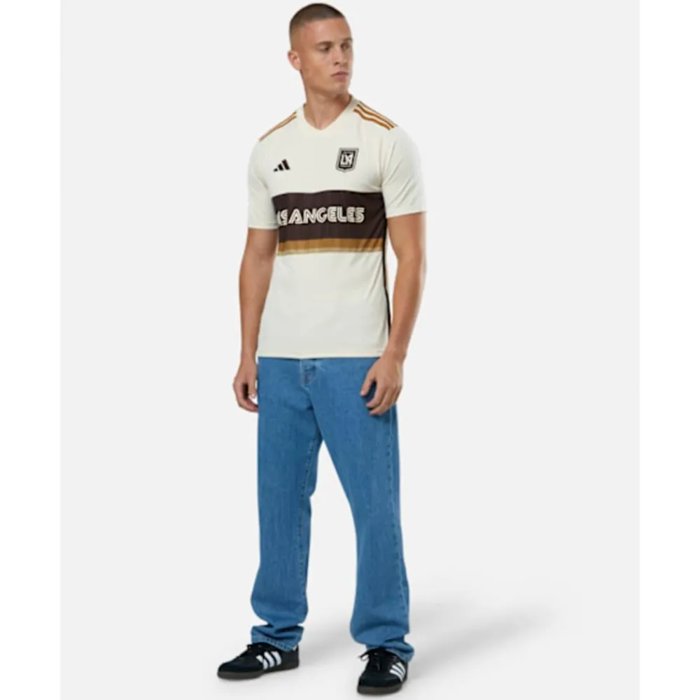 Outlet adidas Adults Los Angeles FC 24/25 Third Jersey Cream