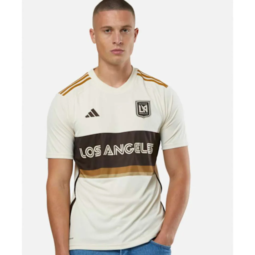 Outlet adidas Adults Los Angeles FC 24/25 Third Jersey Cream