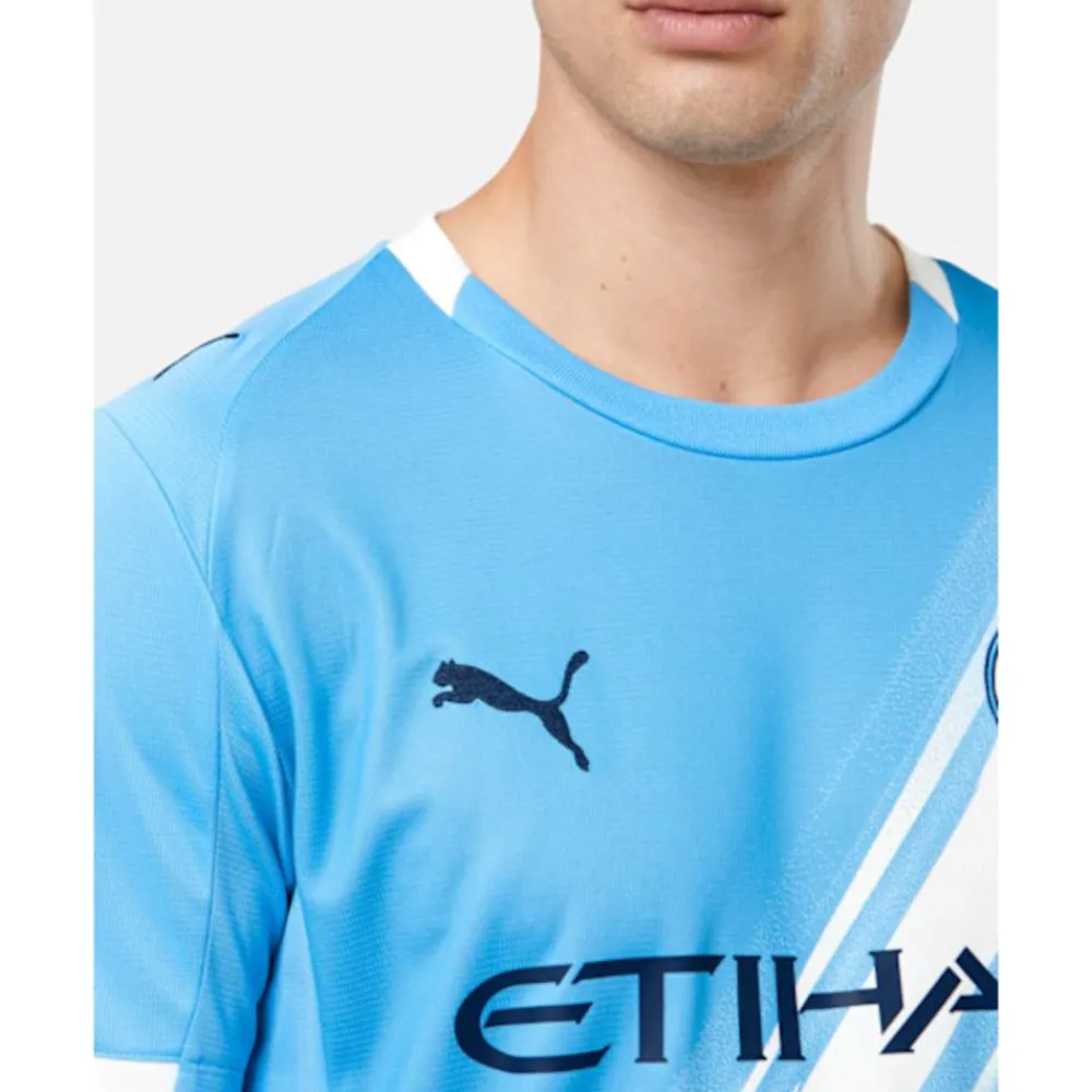 Discount Puma Adults Manchester City Home Jersey 25/26 Blue