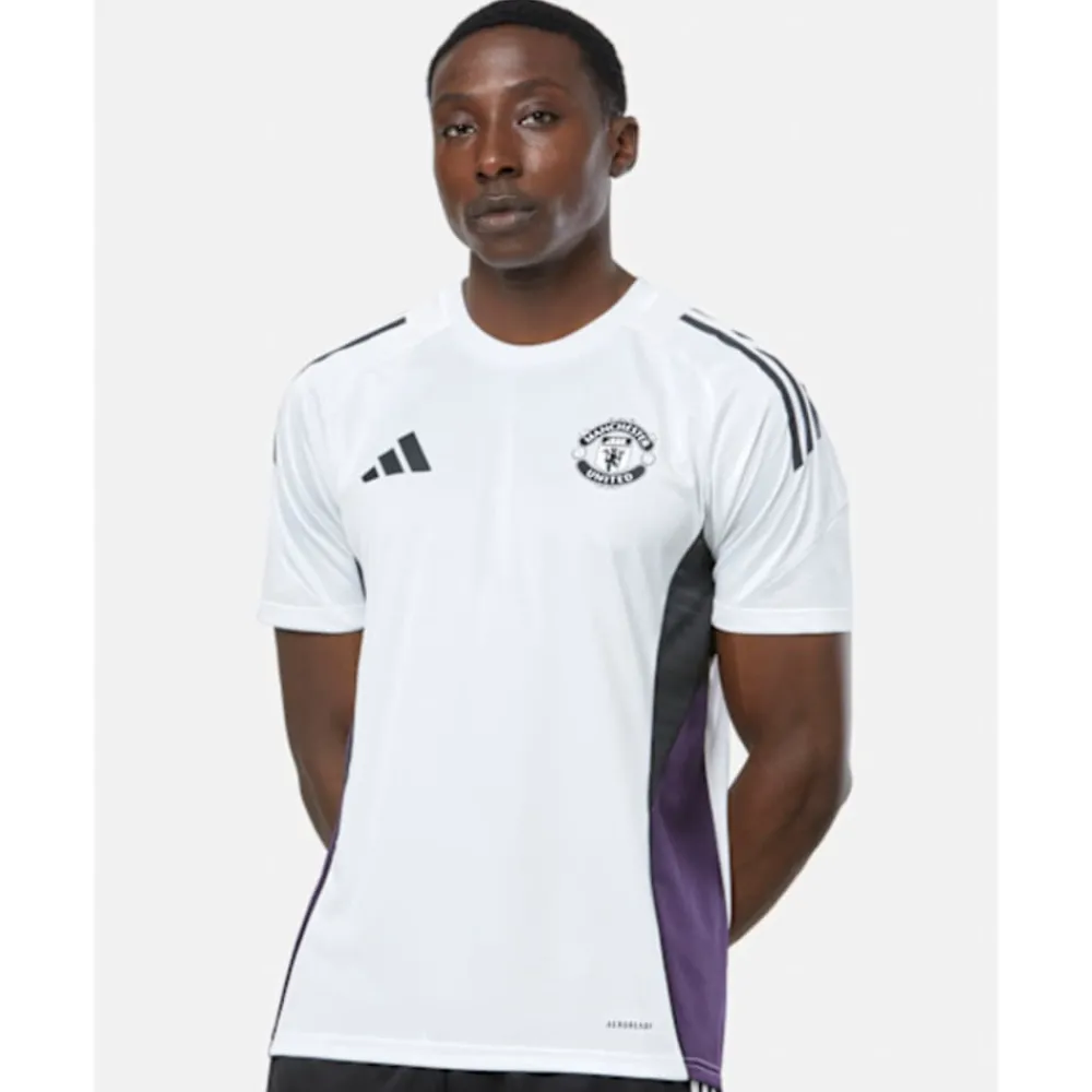 Best adidas Adults Manchester United Training T-Shirt White