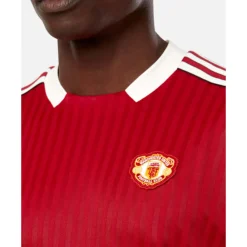 Discount adidas Adults Manchester United Icon Jersey Red