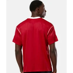 Discount adidas Adults Manchester United Icon Jersey Red