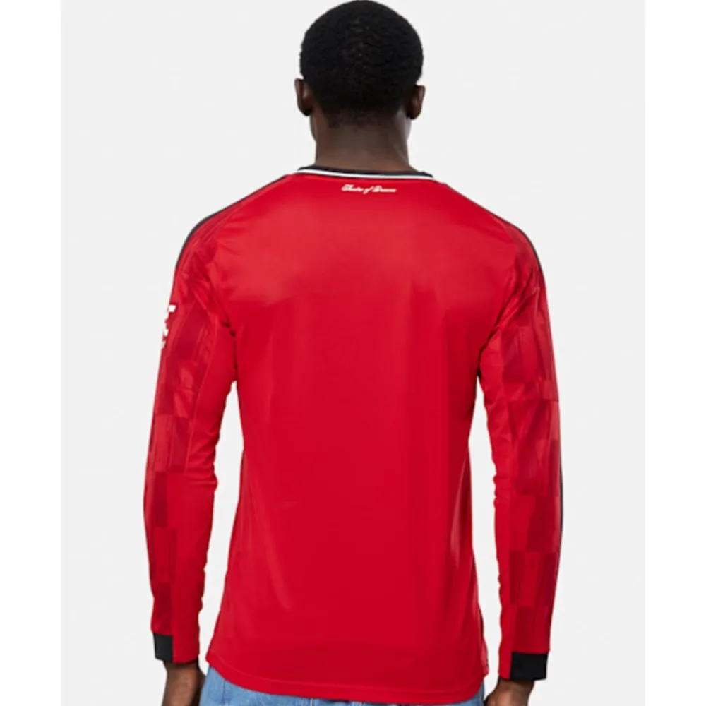 Online adidas Adults Manchester United 25/26 Home Jersey Long Sleeve Red