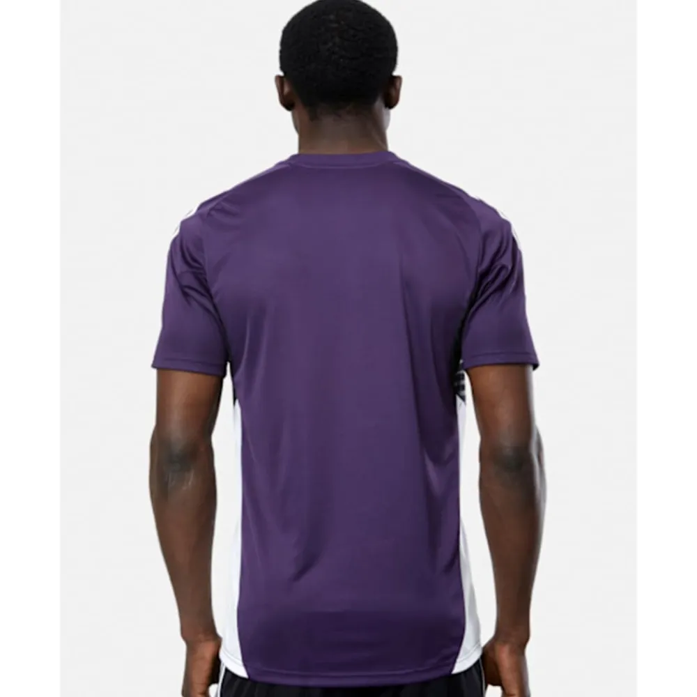 Clearance adidas Adults Manchester United Training T-Shirt Purple