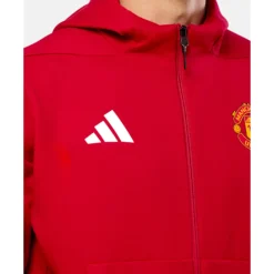 Outlet adidas Adults Manchester United Anthem Jacket Red