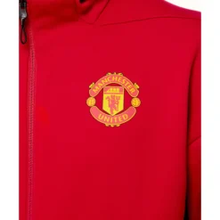 Outlet adidas Adults Manchester United Anthem Jacket Red