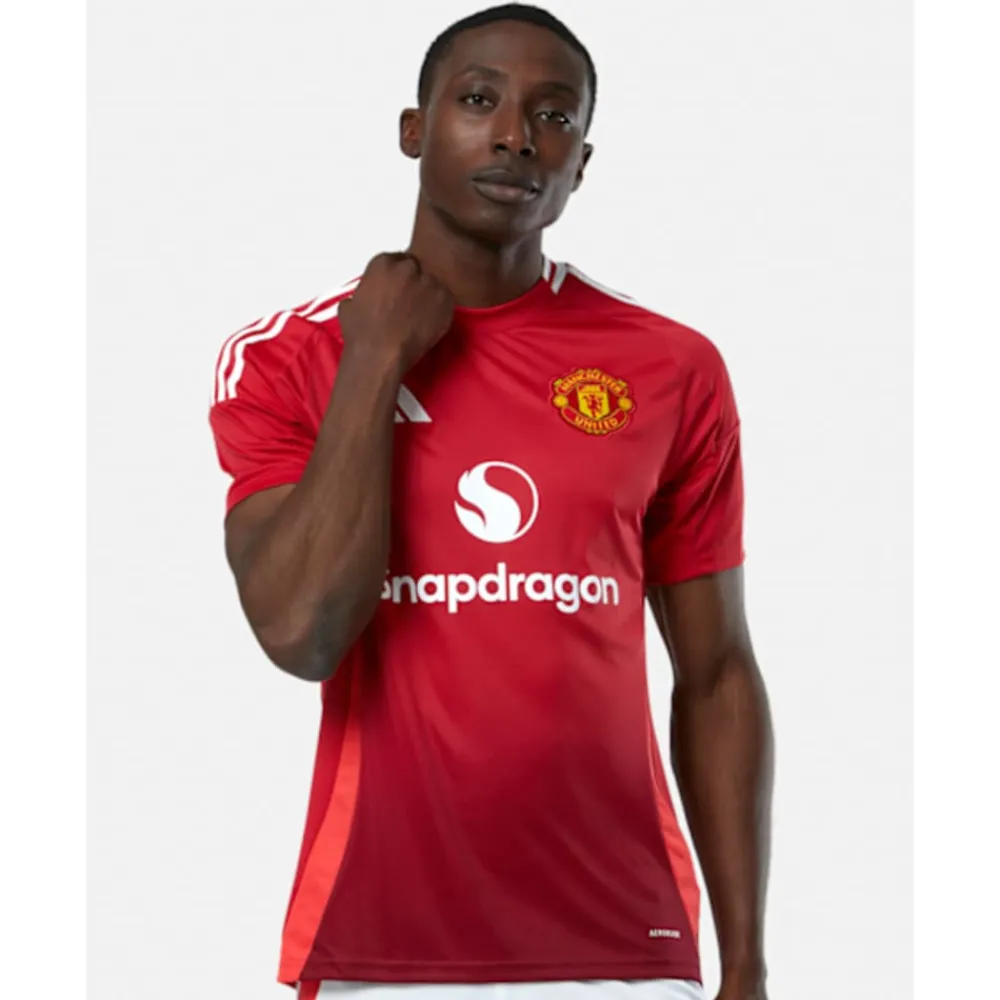 Fashion adidas Adults Manchester United 24/25 Home Jersey Red