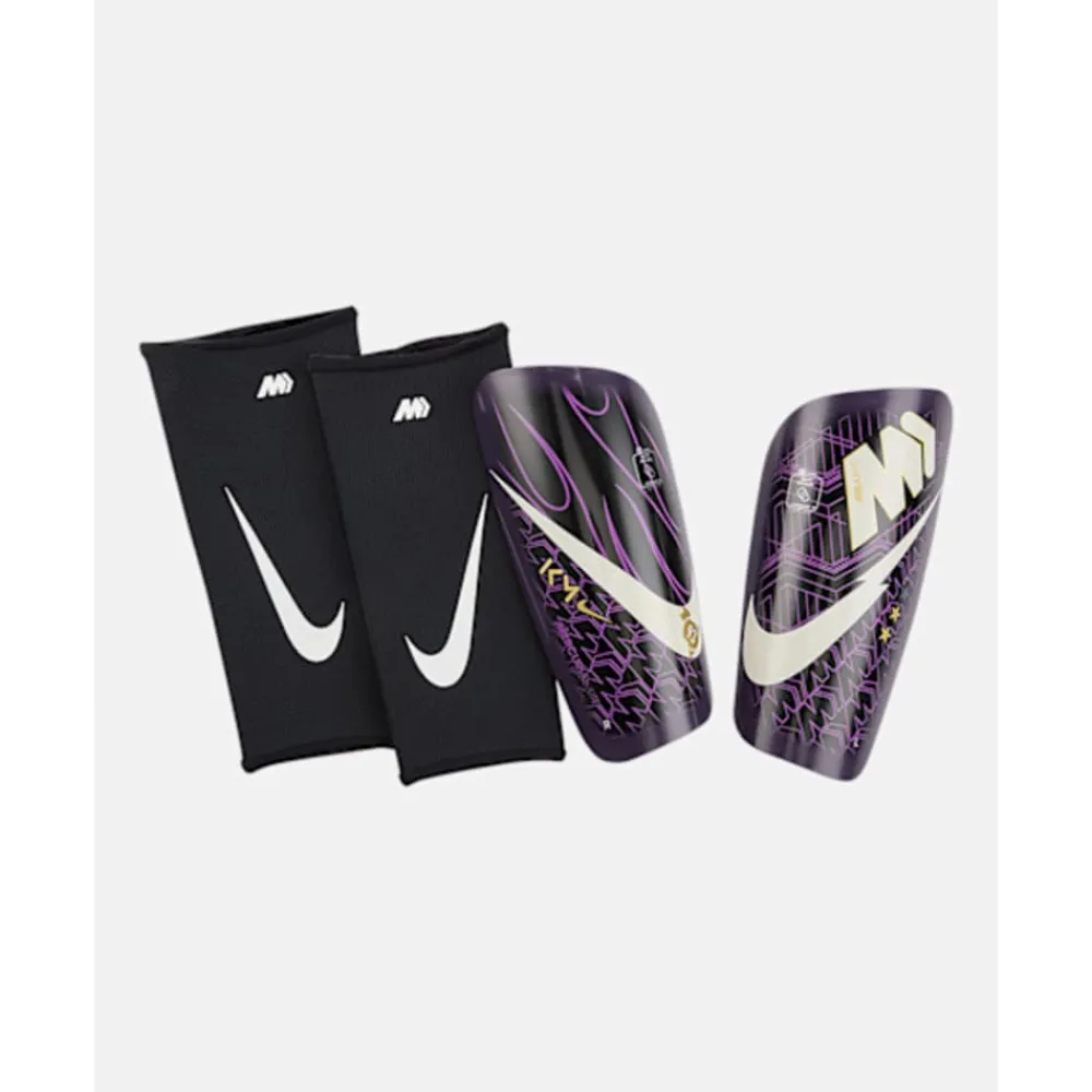 Best Nike Adults Mbappe Mercurial Lite Shinguard Purple