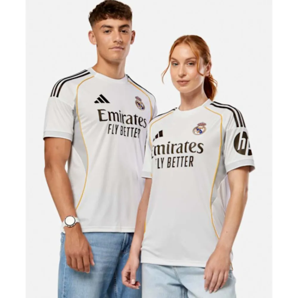 Clearance adidas Adults Real Madrid 25/26 Home Jersey White