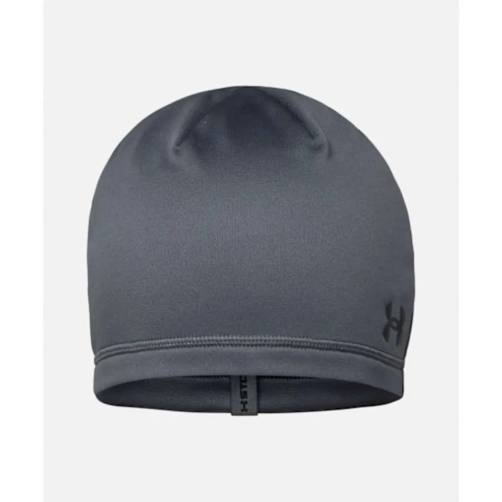Clearance Under Armour Adults Running Storm Beanie Grey