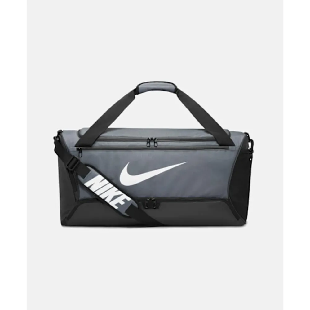 Hot Nike Brasilia Duffle Bag Medium Grey