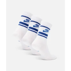 Outlet Nike Essentials 3 Pack Crew Socks White