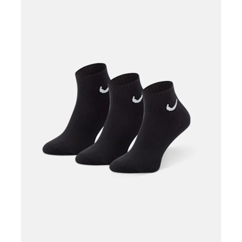 Online Nike Everyday 3 Pack Dri-FIT Cushion Ankle Socks Black