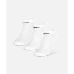 Online Nike Everyday Cushion No Show 3 Pack Socks White