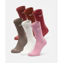 Online Nike Everyday Essential 6 Pack Crew Socks Assorted