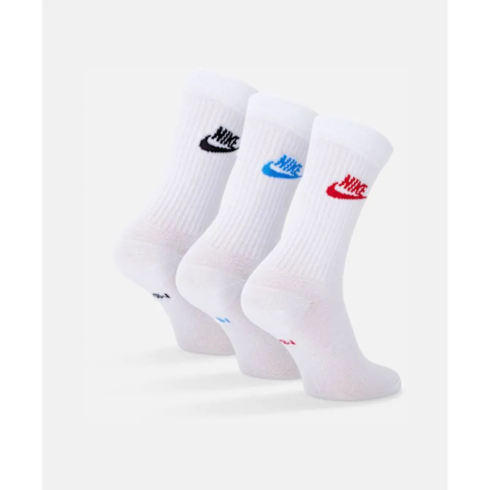 Sale Nike Everyday Essential 3 Pack Crew Socks White