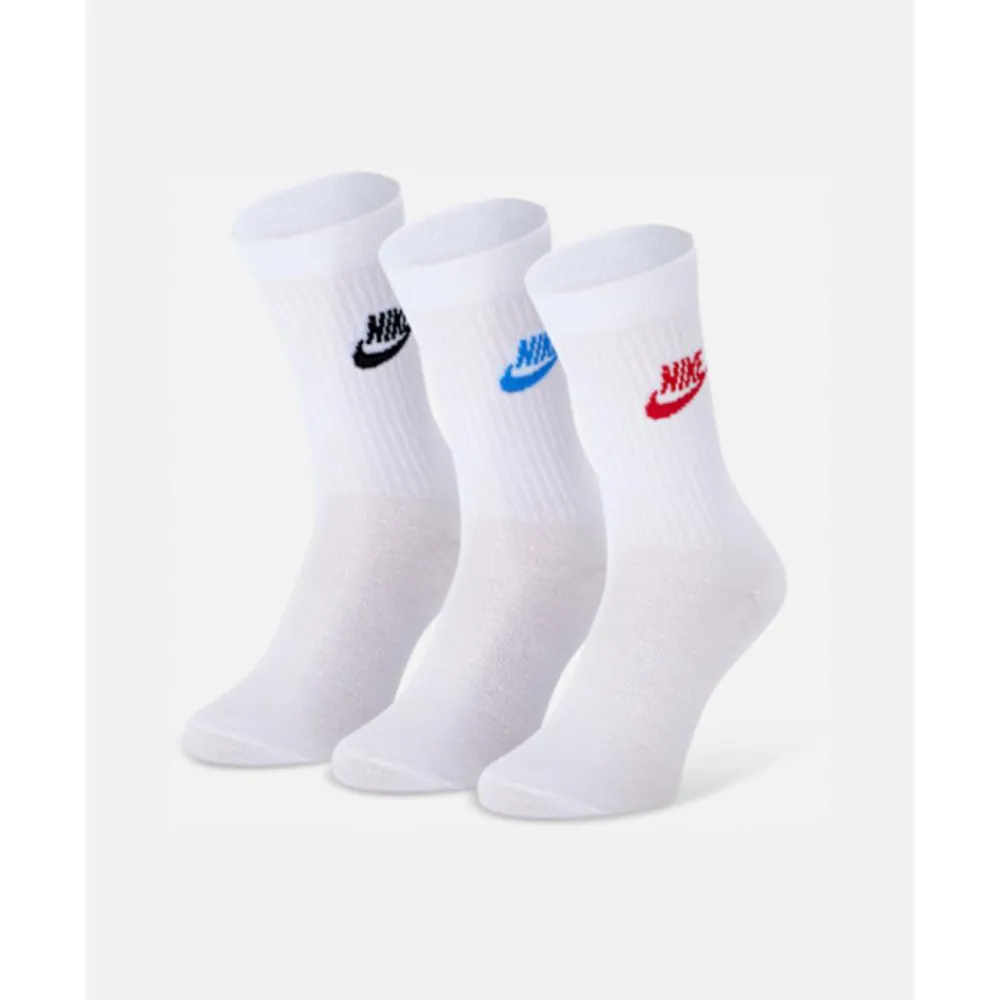 Sale Nike Everyday Essential 3 Pack Crew Socks White
