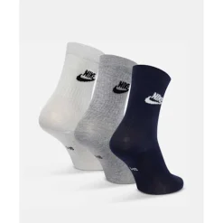 Online Nike Everyday Essentials 3 Pack Crew Socks Black