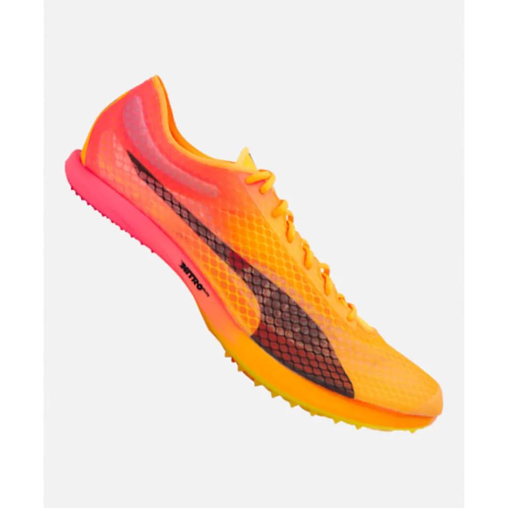 Hot Puma evoSPEED Distance Nitro Elite+ 4 Track Spikes Orange