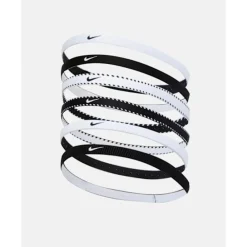 Hot Nike Flex Classic Headbands 6 pack White