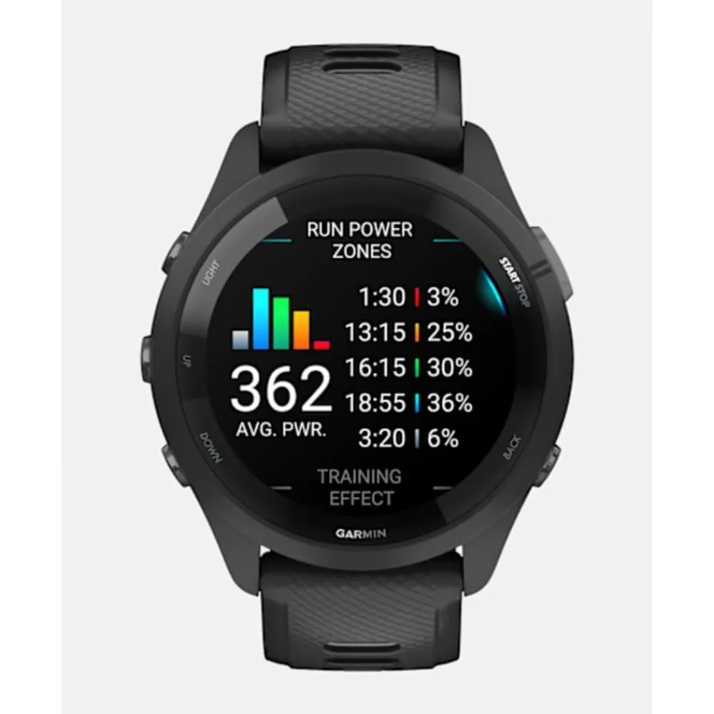 New Garmin Forerunner 265 Running Watch Black