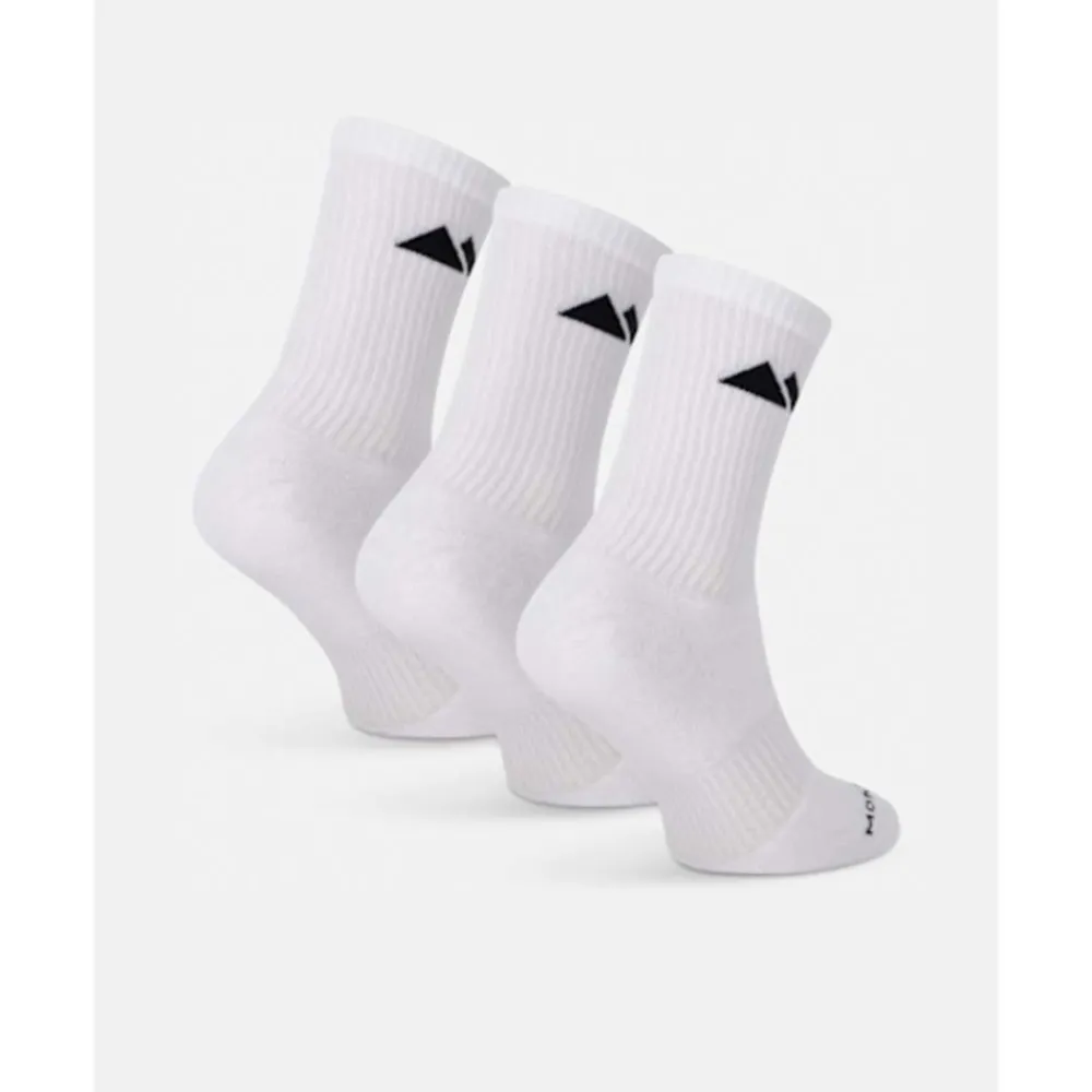 Outlet Monterrain Form Core Cushioned Crew Sock 3 Pack White
