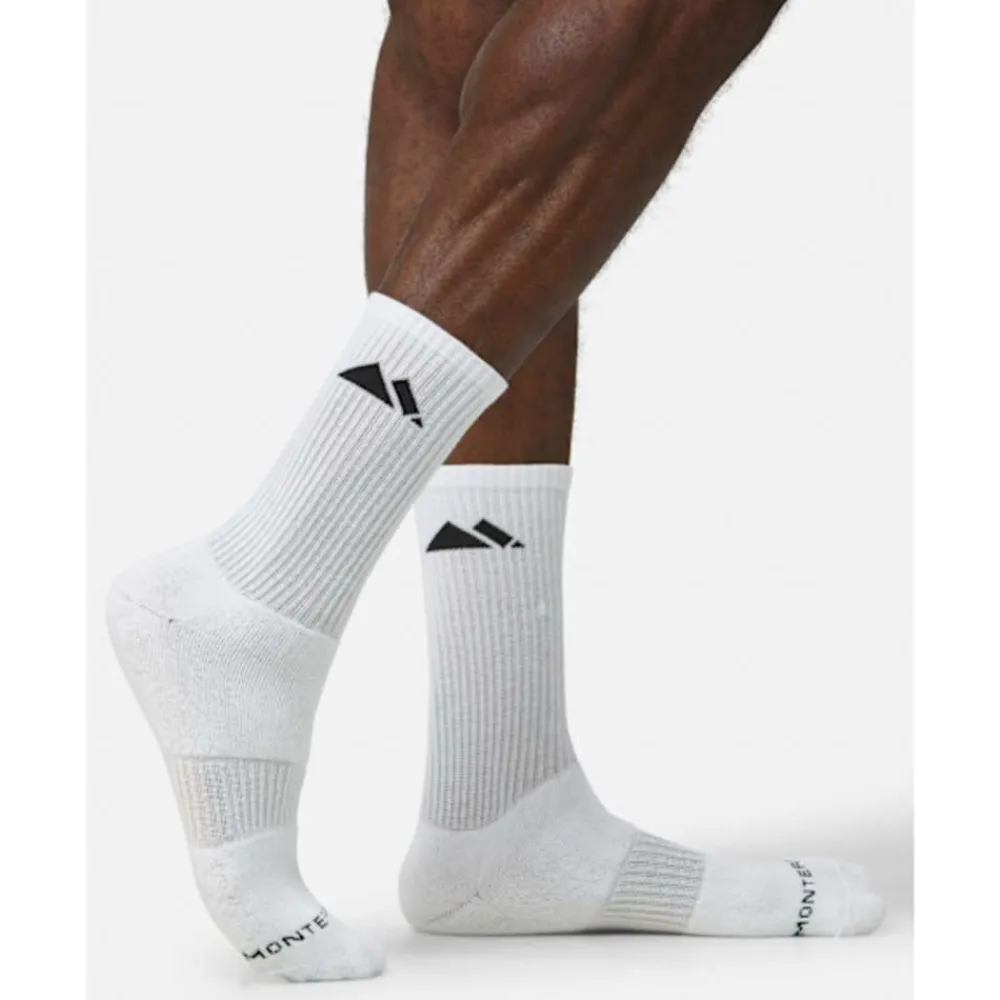 Outlet Monterrain Form Core Cushioned Crew Sock 3 Pack White