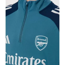 Clearance adidas Kids Arsenal Training Half Zip Top Black