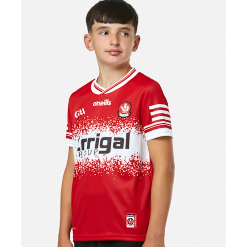 Online O'Neills Kids Derry Home Jersey Red