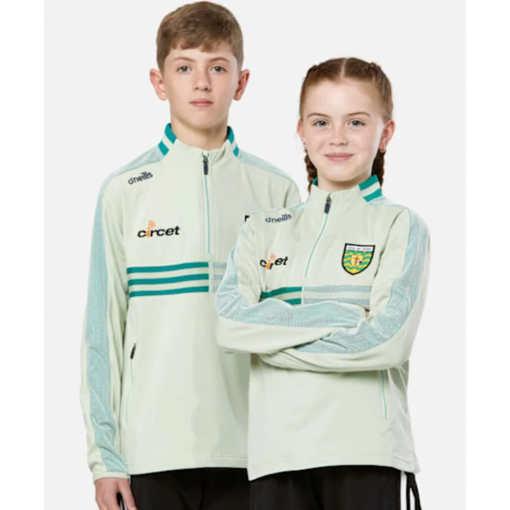 Online O'Neills Kids Donegal Nepal Half Zip Top Green