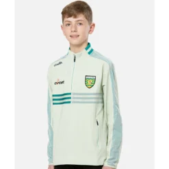 Online O'Neills Kids Donegal Nepal Half Zip Top Green