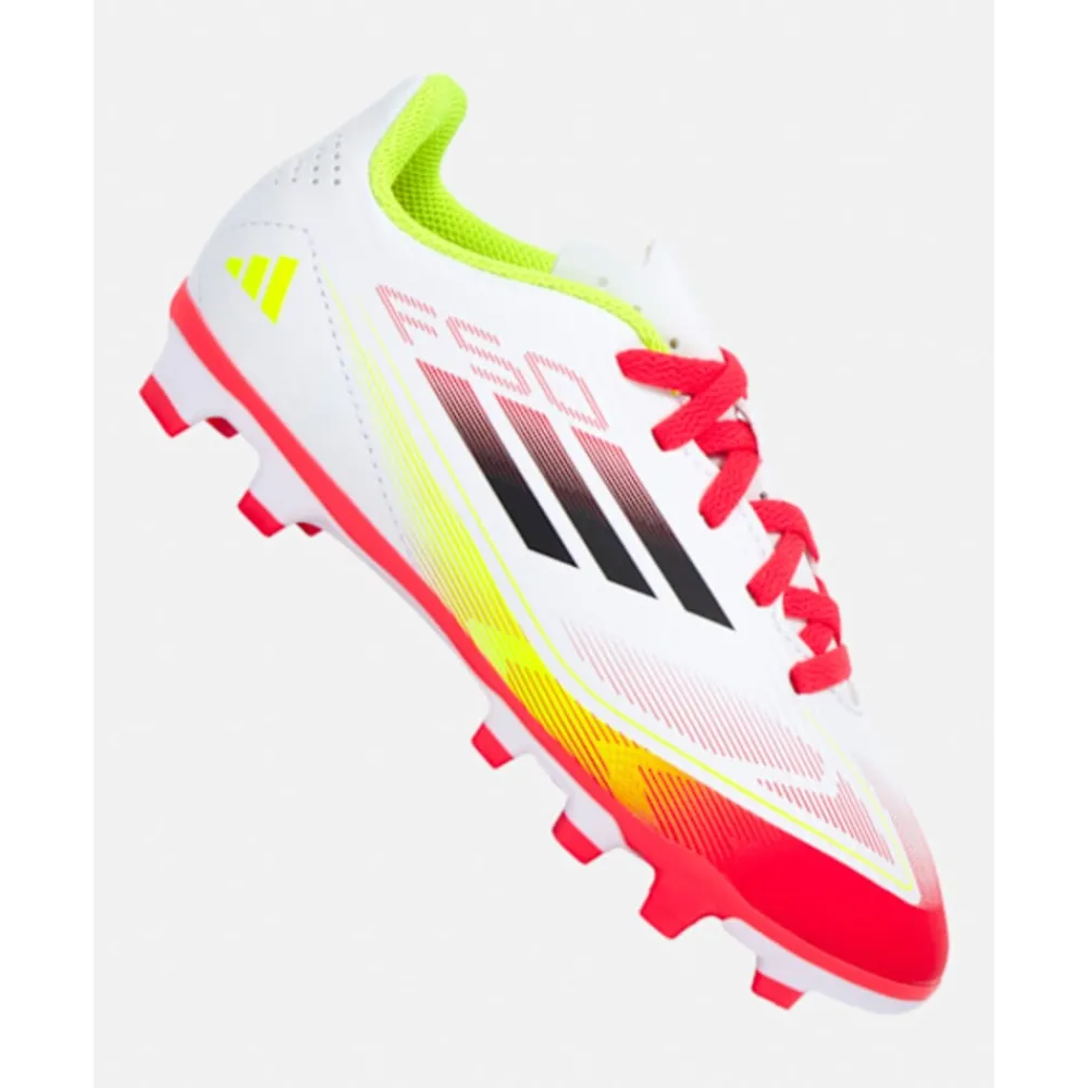 Hot adidas Kids F50 Club Firm Ground White