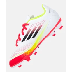 Hot adidas Kids F50 Club Firm Ground White