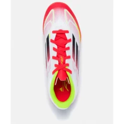 Clearance adidas Kids F50 League Astro Turf White