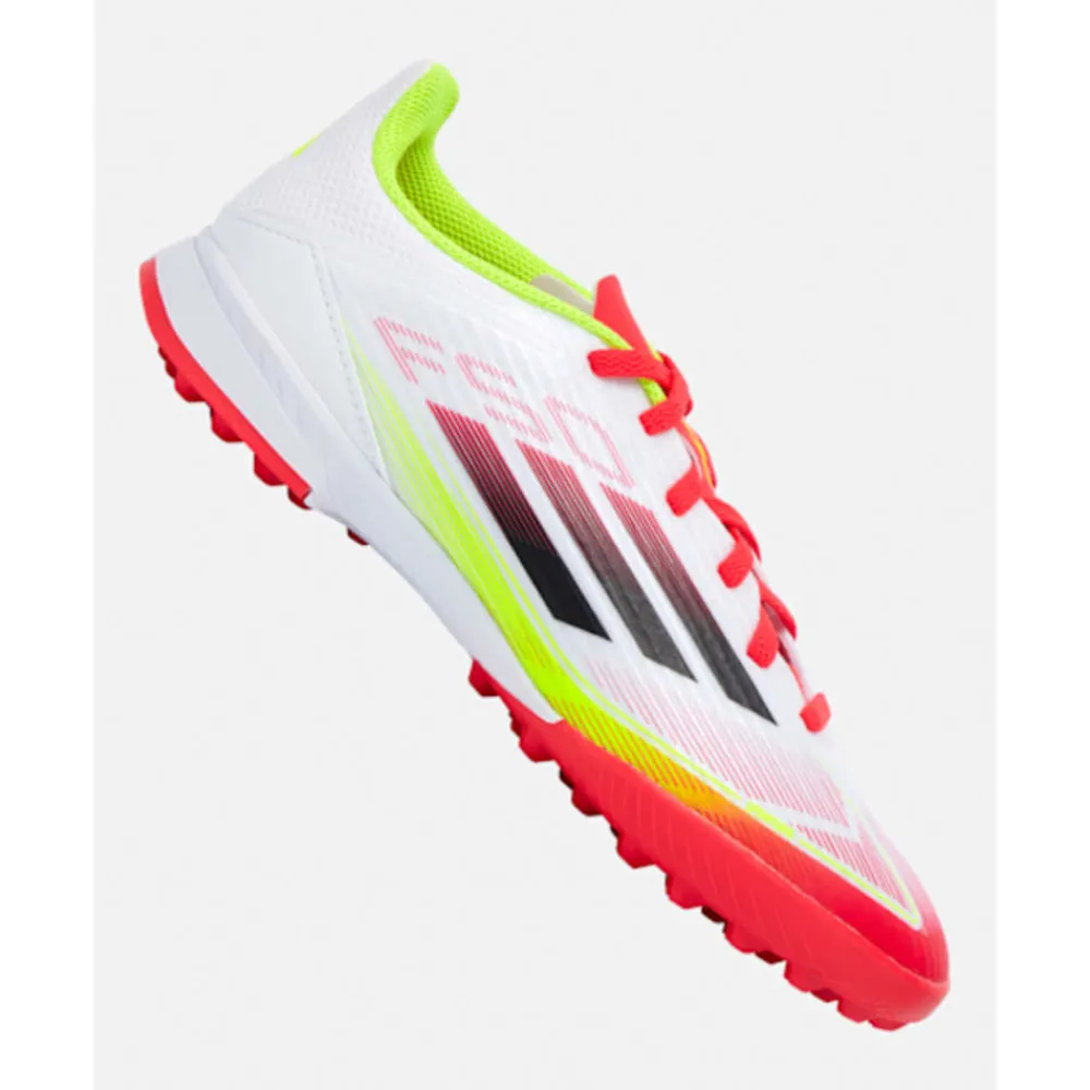Clearance adidas Kids F50 League Astro Turf White