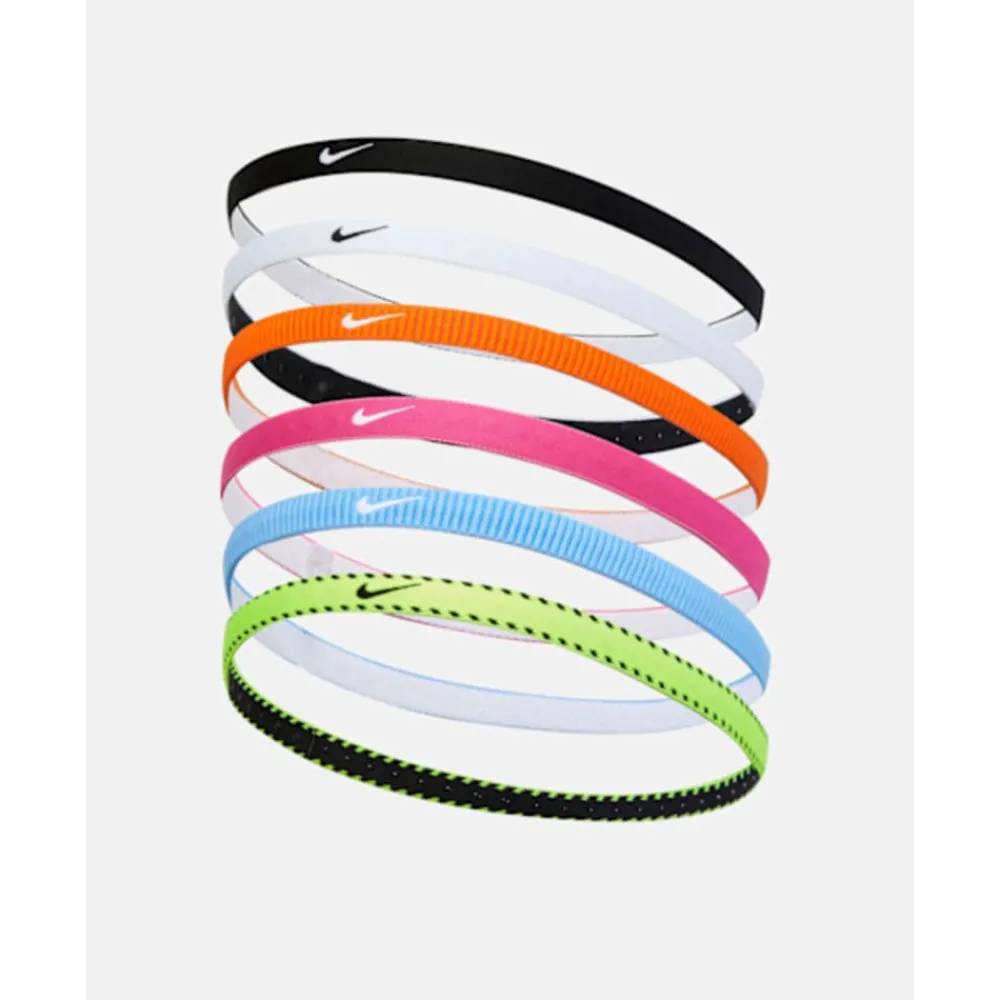 Discount Nike Kids Flex Classic Headbands 6 Pack Assorted