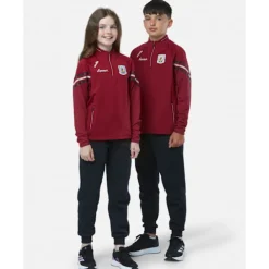 Clearance O'Neills Kids Galway Weston Half Zip Brushed Top Purple