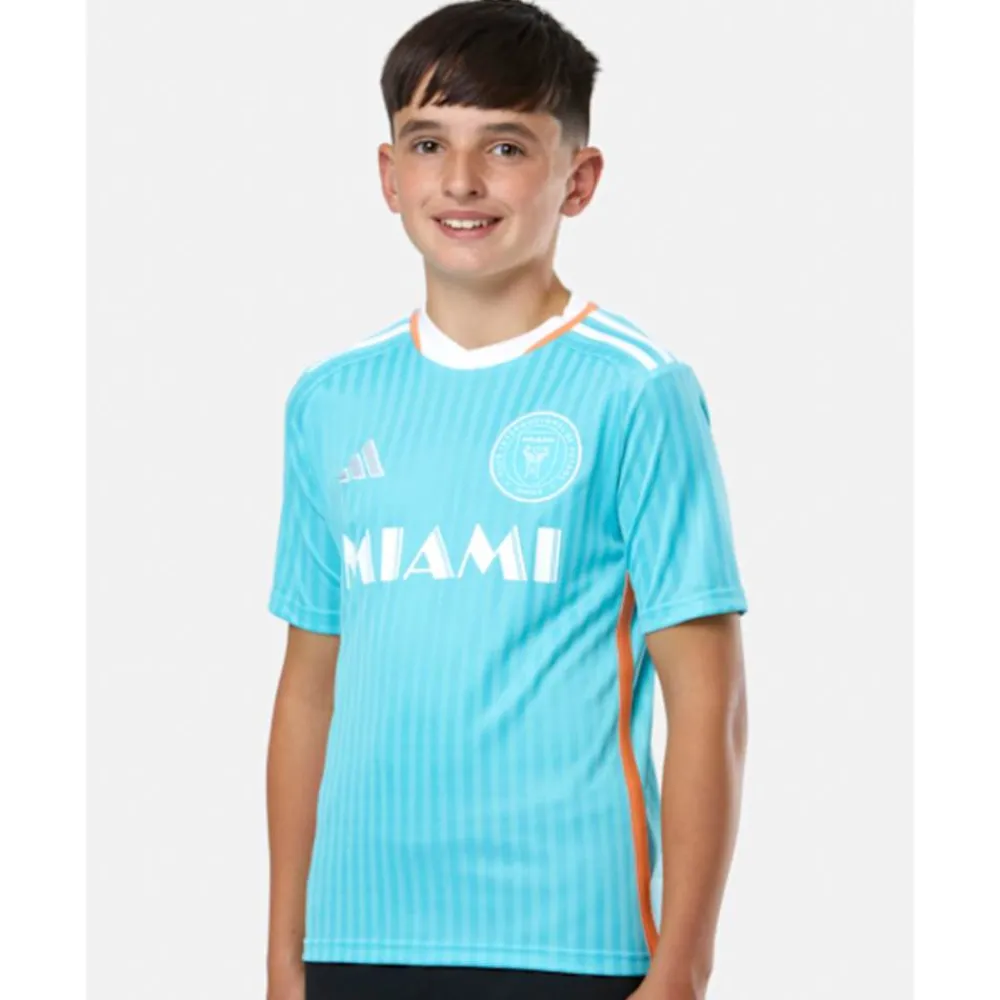 Discount adidas Kids Inter Miami 24/25 Third Jersey Blue