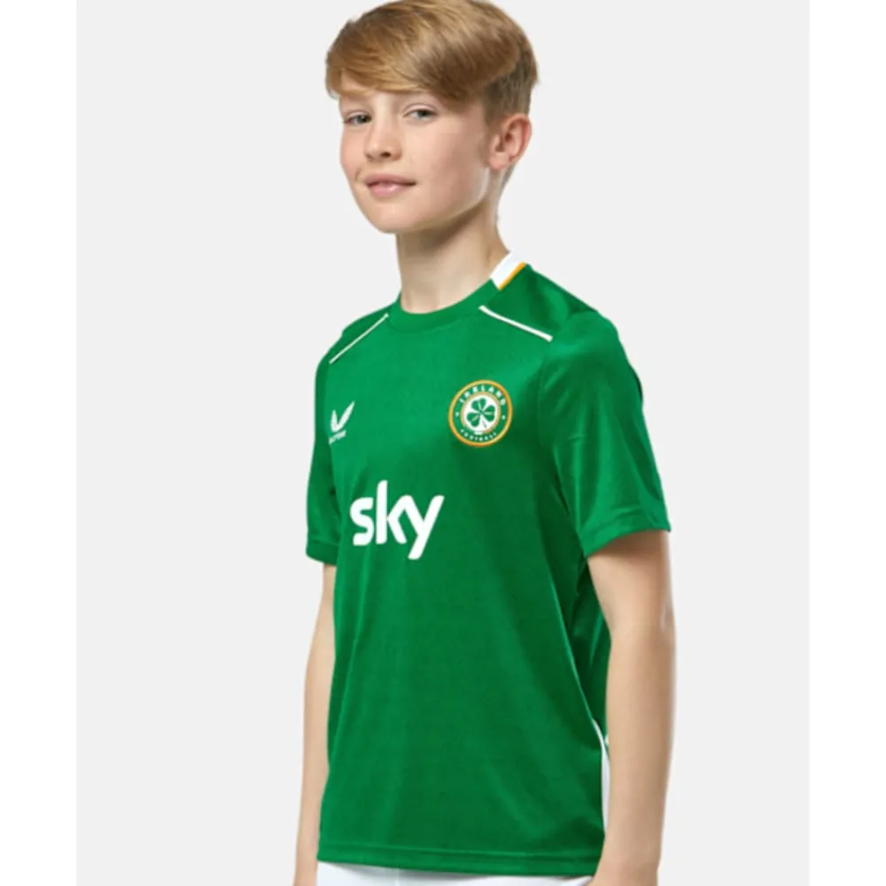 Online Castore Kids Ireland Home Jersey Green