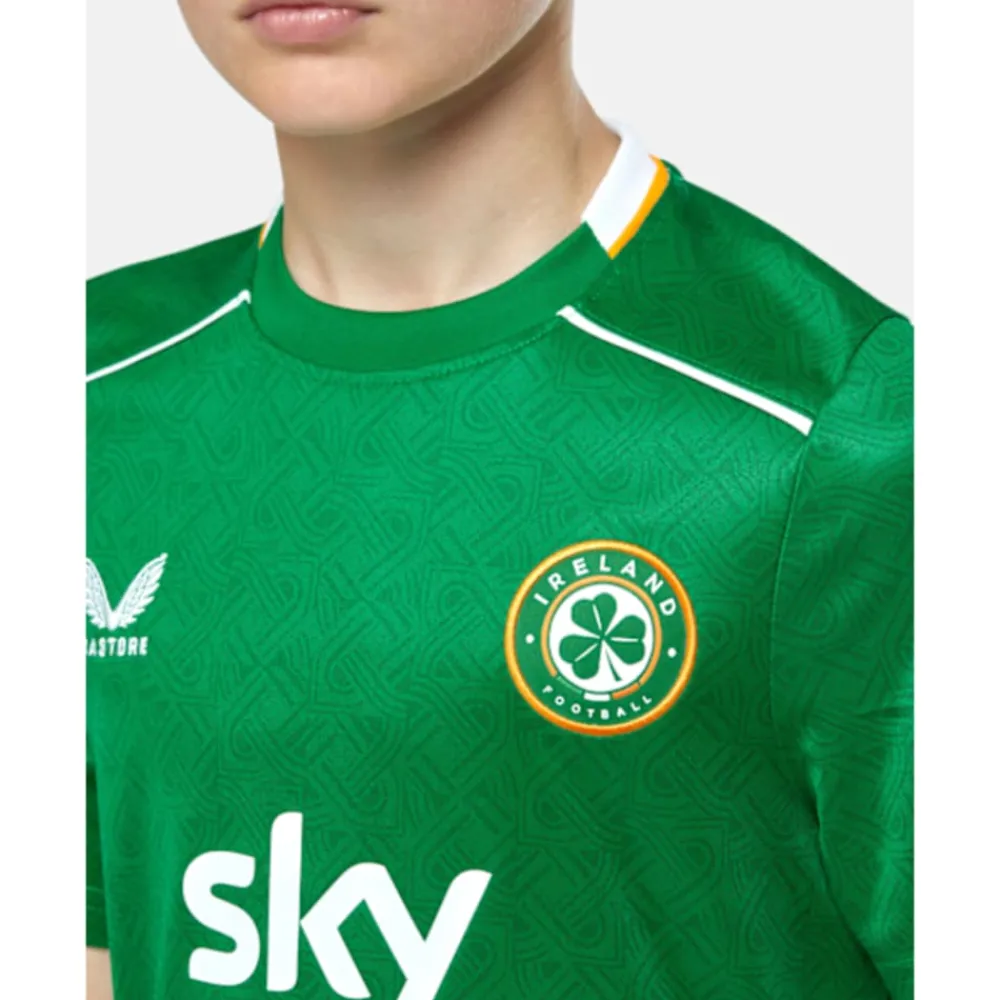 Online Castore Kids Ireland Home Jersey Green
