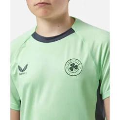 Hot Castore Kids Ireland Pro Training T-Shirt Green