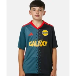 New adidas Kids LA Galaxy 24/25 Third Jersey Black