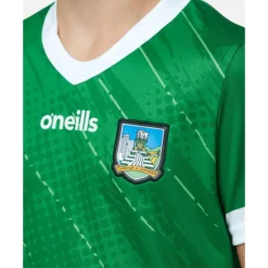 Sale O'Neills Kids Limerick 22/23 Home Jersey Green