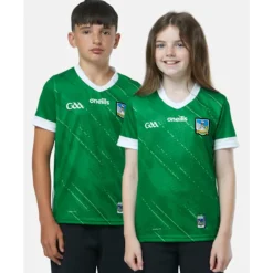 Sale O'Neills Kids Limerick 22/23 Home Jersey Green