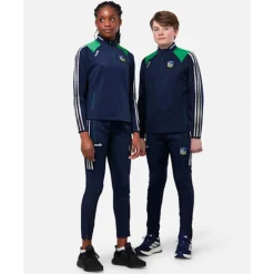 New O'Neills Kids Limerick Dynamo Brushed Half Zip Top Navy