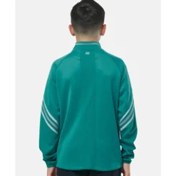 Discount O'Neills Kids Limerick Weston Half Zip Hybrid Top Green