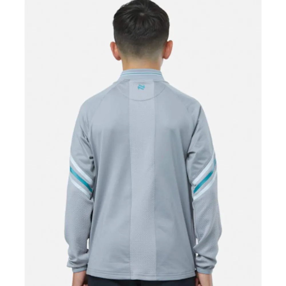 Sale O'Neills Kids Limerick Weston Half Zip Brushed Top Grey