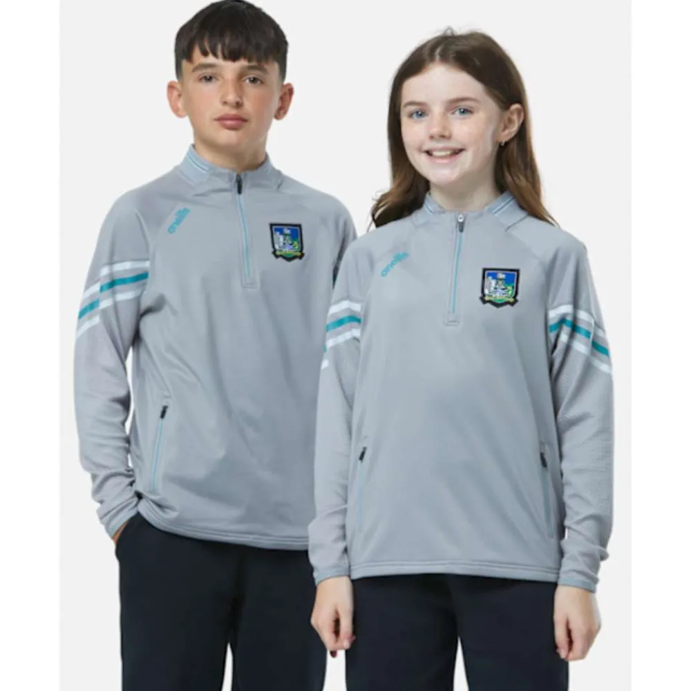 Sale O'Neills Kids Limerick Weston Half Zip Brushed Top Grey