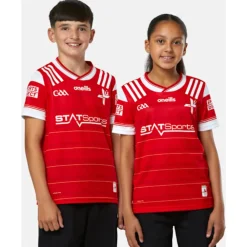 Hot O'Neills Kids Louth 23/24 Home Jersey Red