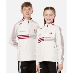 Sale O'Neills Kids Louth Nepal Half Zip Top White